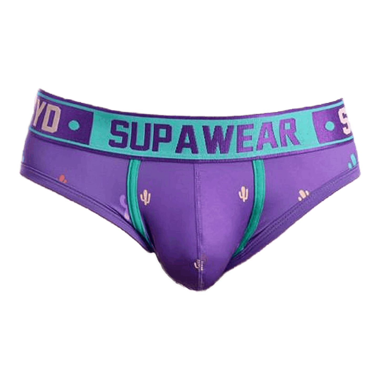 SUPAWEAR Sprint Brief Prickly Purple