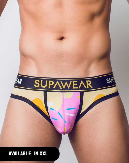 SUPAWEAR Sprint Brief Strawberry Caramel