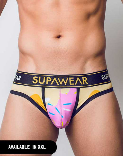 SUPAWEAR Sprint Brief Strawberry Caramel