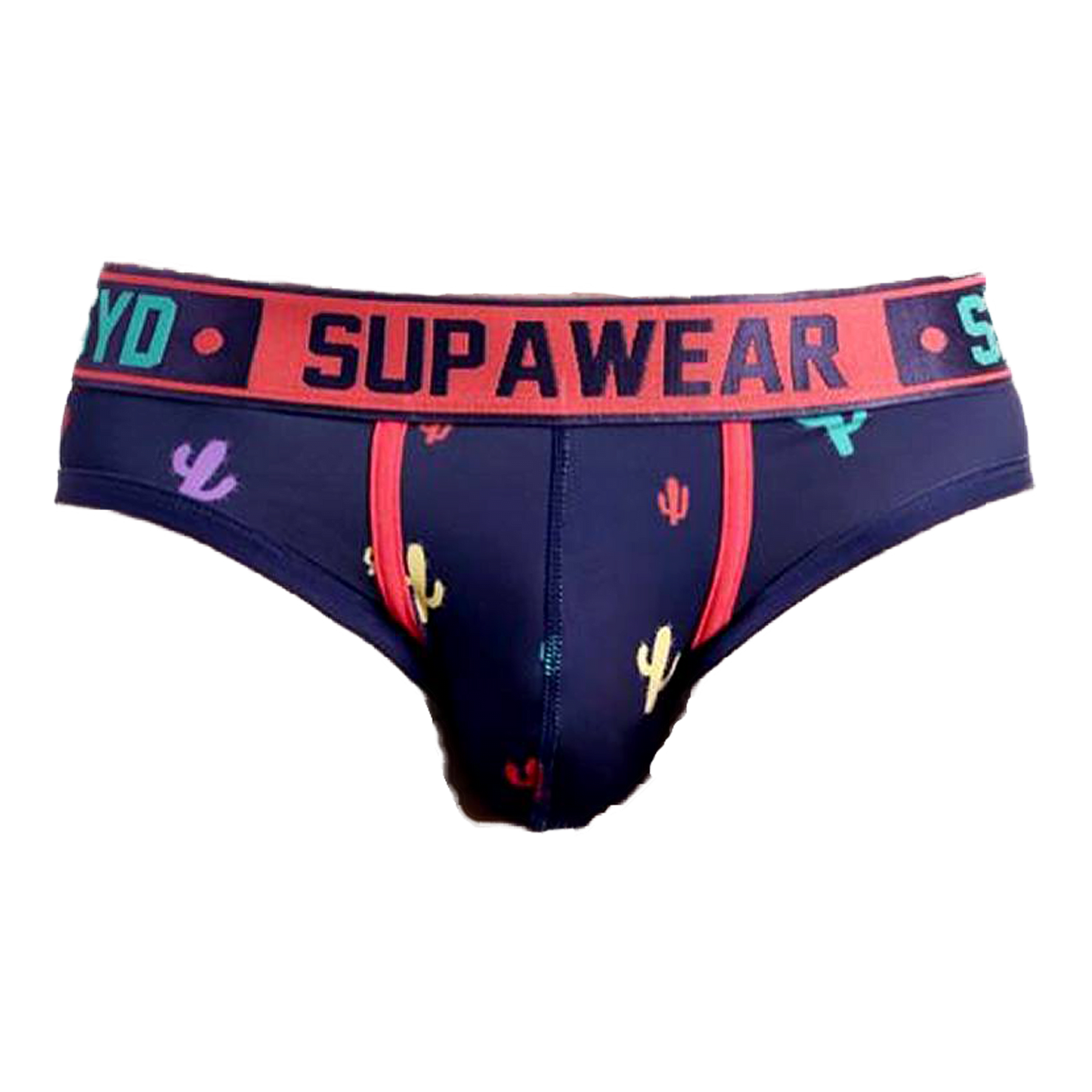 SUPAWEAR Sprint Brief Bristly Black