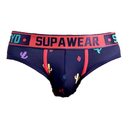 SUPAWEAR Sprint Brief Bristly Black