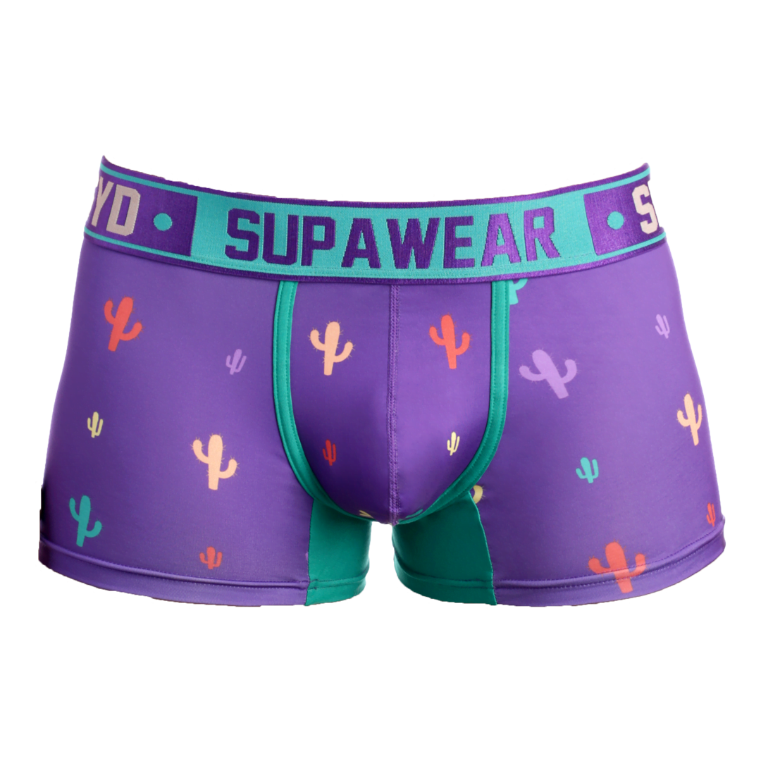 SUPAWEAR Sprint Trunk Prickly Purple