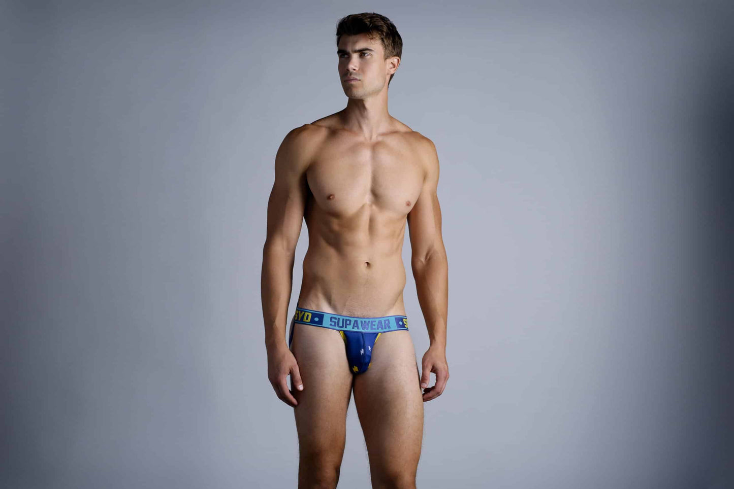SUPAWEAR Sprint Jockstrap Blue Lightning