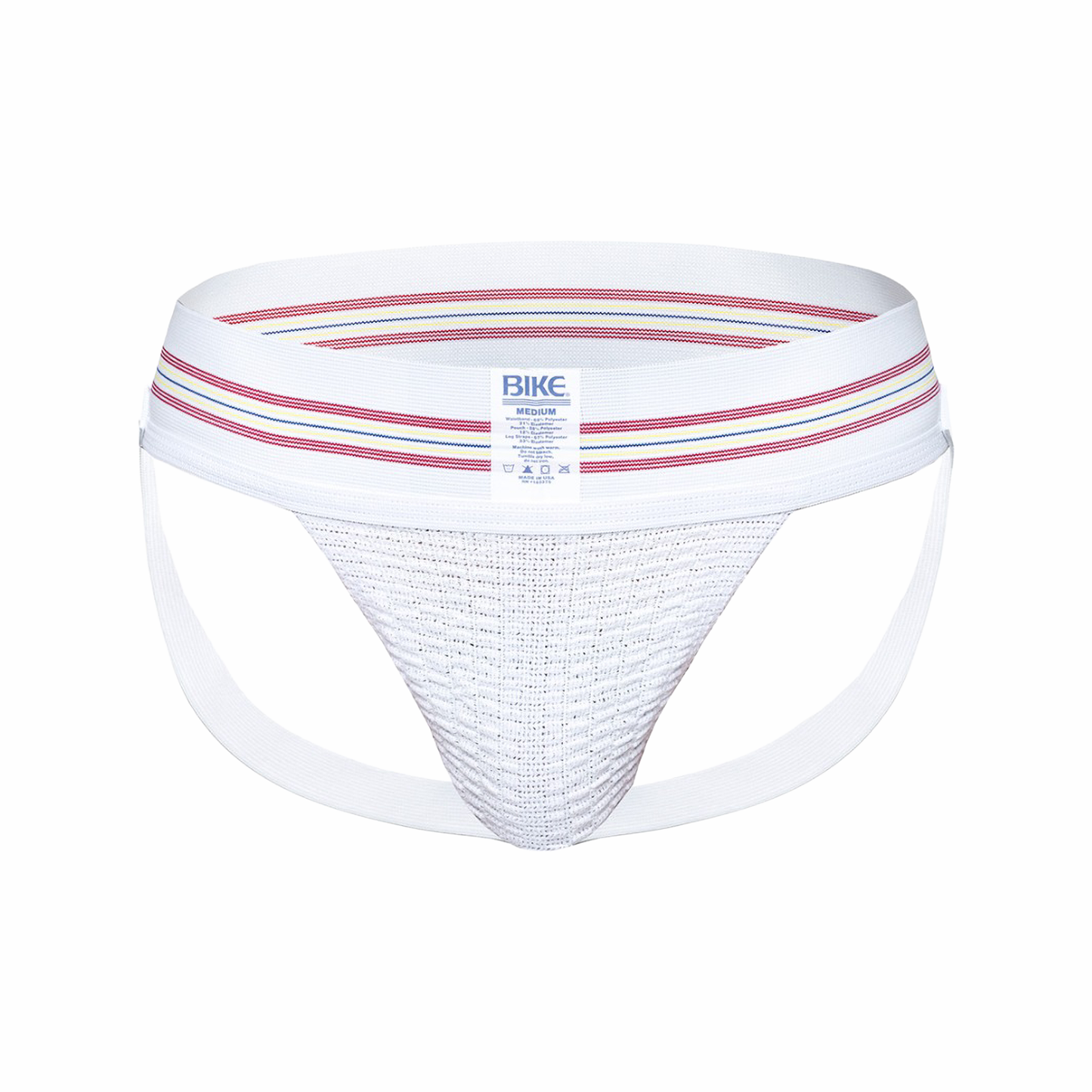 BIKE Original 3 Inch Jock White